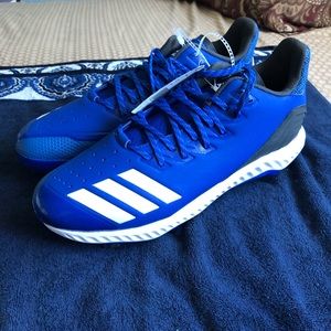 Mens Blue Adidas Baseball Cleats